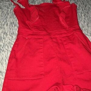 Red Women's Jumpsuit